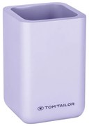 Suport pentru periuța de dinți mov din polirășină Tom Tailor T-Rounded – Wenko