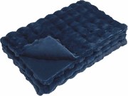 vidaXL Pătură din de iepure artificial antiderapantă Olite Poliester