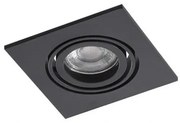 Spot incastrat directionabil de tavan/plafon EDITTA negru