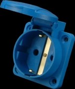 Priza incastrata monofazata 16A 250V IP54 VZ 16S SEZ 34-370