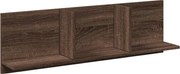 vidaXL Dulap de perete, stejar maro, 100x16,5x30 cm, lemn prelucrat