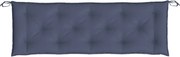 vidaXL Pernă bancă de grădină, bleumarin, 150x50x7cm, textil oxford