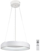 Lustră LED pe cablu dimabilă CEILO LED/38W/230V alb Rabalux 72002 + telecomandă