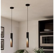 Lustră LED pe cablu Eglo 901732 BARBOTTO 1xGU10/4,5W/230V 3000K negru/maro