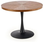 Masa de bucaterie Carmelo, nuc/negru