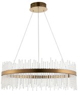 Lustră LED dimabilă pe cablu Endon 81908 ADRIEL LED/58W/230V 3000K auriu