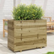 vidaXL Jardinieră de grădină, 90x40x72,5 cm, lemn de pin impregnat