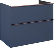 Elita Look dulap 80x44.9x63.5 cm sub chiuveta pe perete albastru RE080801027030