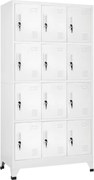 vidaXL Dulap vestiar cu 12 compartimente, 90x45x180 cm
