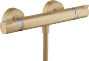 Baterie dus termostatica Hansgrohe Ecostat Comfort, brushed bronze - 13116140