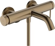 Baterie cada, Hansgrohe Tecturis S, bronz periat, 73422140