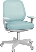 Vinsetto Scaun de Birou Ergonomic, Reglabil pe Înălțime și Respirabil, Verde | Aosom Romania