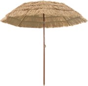 vidaXL Parasol de Grădină natural 255 x 255 x 255 cm