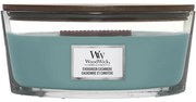 Lumânare parfumată WoodWick Evergreen Cashmere, 453 g