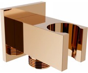 Mexen Cube racord unghiular, aur roz - 79300-60