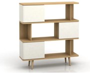 Bibliotecă Støraa Caitlin, alb