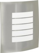 vidaXL Lumină de perete pentru exterior Argintiu 23.5 x 9 x 26 cm