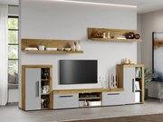 Set Mobilier Living Gri cu Flagstaff-Atena-C10