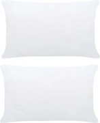 vidaXL Umpluturi de perne, 2 buc., alb, 60 x 40 cm