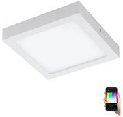 Eglo 96672 - Plafonieră LED RGBW dimabilă FUEVA-C LED/15,6W/230V BT