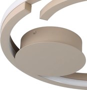 Plafonieră Eglo MEZZOMONTE 901823-LED, 2x LED/20 W/230 V, Ø 48 cm, bej+telecomandă