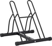 vidaXL Suport pentru 2 biciclete de sine stătător, oțel