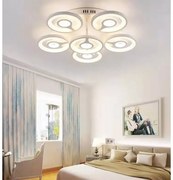 Lustra Led Cu Telecomanda, Esn6543 5-1-WH, 220w
