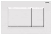 Clapeta de actionare Geberit Sigma30 alb 2 butoane