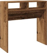 vidaXL Masă consolă, Lemn vechi, 78x30x80 cm, PAL