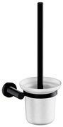 Perie de toaletă de perete OMNIRES MP60620BL MODERN PROJECT negru mat
