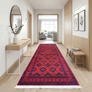 Traversă hol antiderapantă, 80x300 cm, model etnic oriental clasic