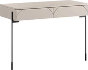 Masa de toaletă cu două sertare Sonatia 100 cm - cașmir