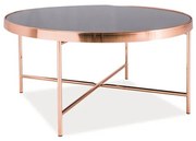 Masa rotunda cafea Gina B Copper - h 40 x d 82 cm