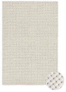 Covor fildeș lavabil, țesut manual din lână 140x200 cm Unexpected Wool – Lorena Canals