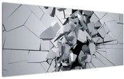 Tablou abstracție 3D (120x50 cm)