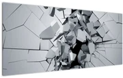 Tablou abstracție 3D (120x50 cm)