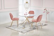 Masă de sufragerie Ropley (pentru 4 persoane). Promo -6%. 1007884