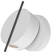 Aplica LED ambientala reglabila design modern minimalist Nuance alb/negru