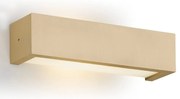 Aplica de perete design modern Caserta auriu 32cm