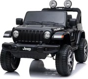 Mașină electrică Baby Mix Baby Jeep Wrangler Rubicon, negru