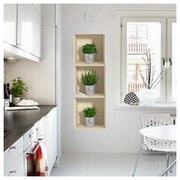 Set 3 autocolante cu efect 3D Ambiance Herbs in Pot