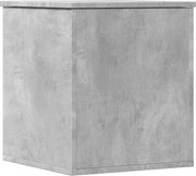 vidaXL Cutie de depozitare, gri beton, 40x42x46 cm, lemn prelucrat