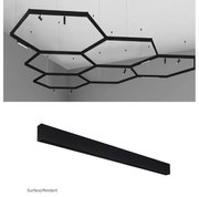 Sina magnetica aplicata sau suspendata BUXTON 01, 100cm, NVL-8252001