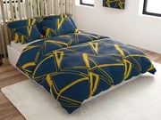 Lenjerie de pat din microfibra TUDONS albastra Dimensiune lenjerie de pat: 70 x 80 cm | 140 x 200 cm