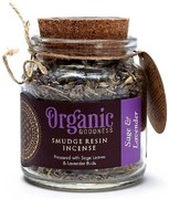 Tămâie organică într-un borcan, Salvie și Lavandă