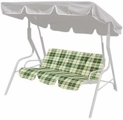 Pernă pentru leagăn Happy Green Cub verde, 129 cm
