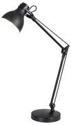 Veioza / Lampa de birou din metal Carter negru