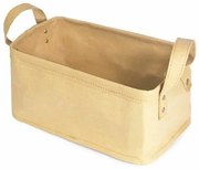 Coș de depozitare Compactor Basket Ecologic, 28 x 18 x 13 cm, bej