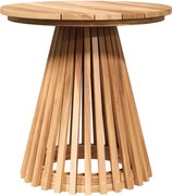 vidaXL Masă laterală Maro 50 x 50 x 49,5 cm Lemn solid de tec