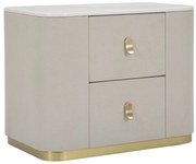 Mauro Ferretti Noptiera Beauty  cm 60X40X47 | Aosom Romania